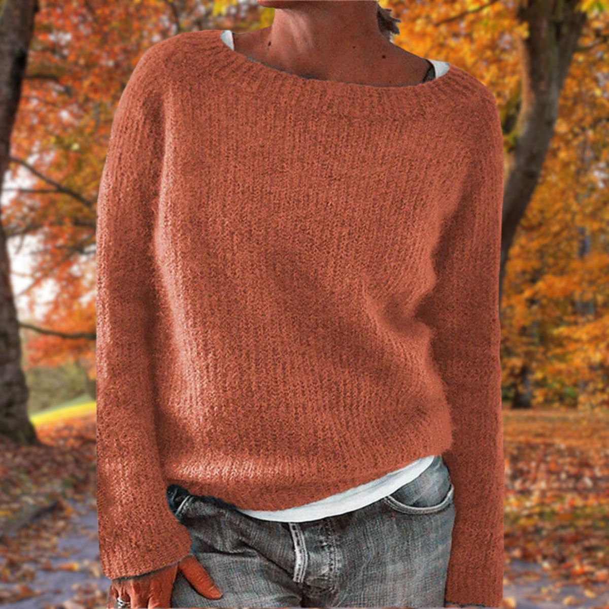 Elsie | Boat-Neck Jumper