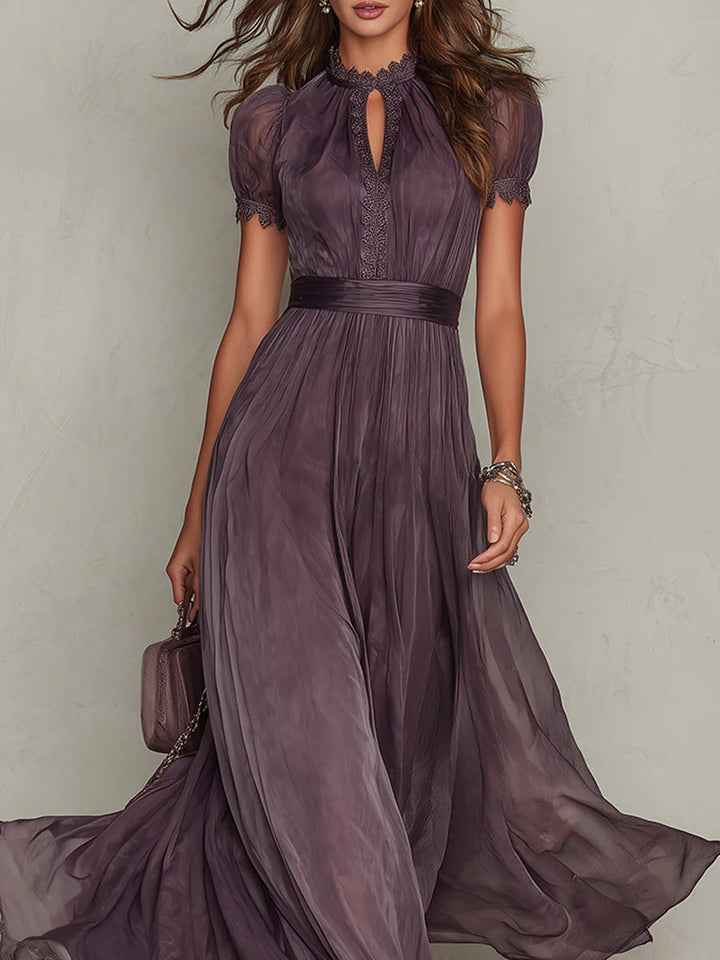 Skylar | Long Dress in Luxurious Fabric Unmatched Elegance