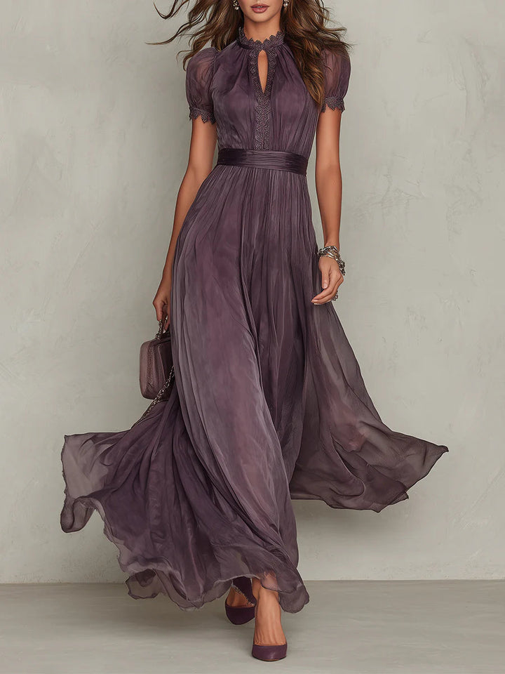 Skylar | Long Dress in Luxurious Fabric Unmatched Elegance
