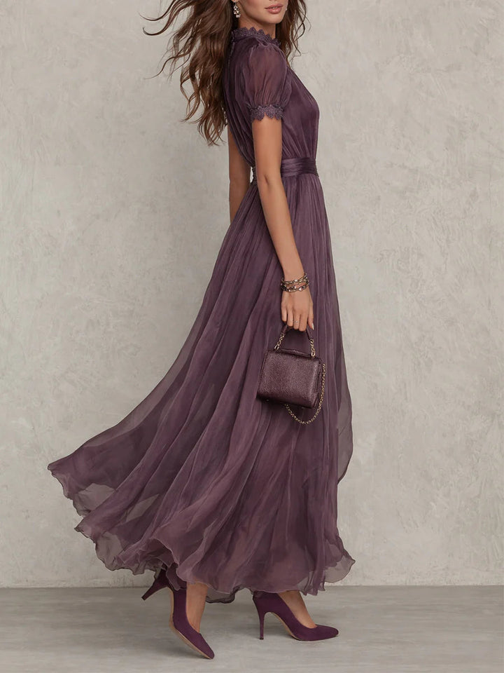 Skylar | Long Dress in Luxurious Fabric Unmatched Elegance