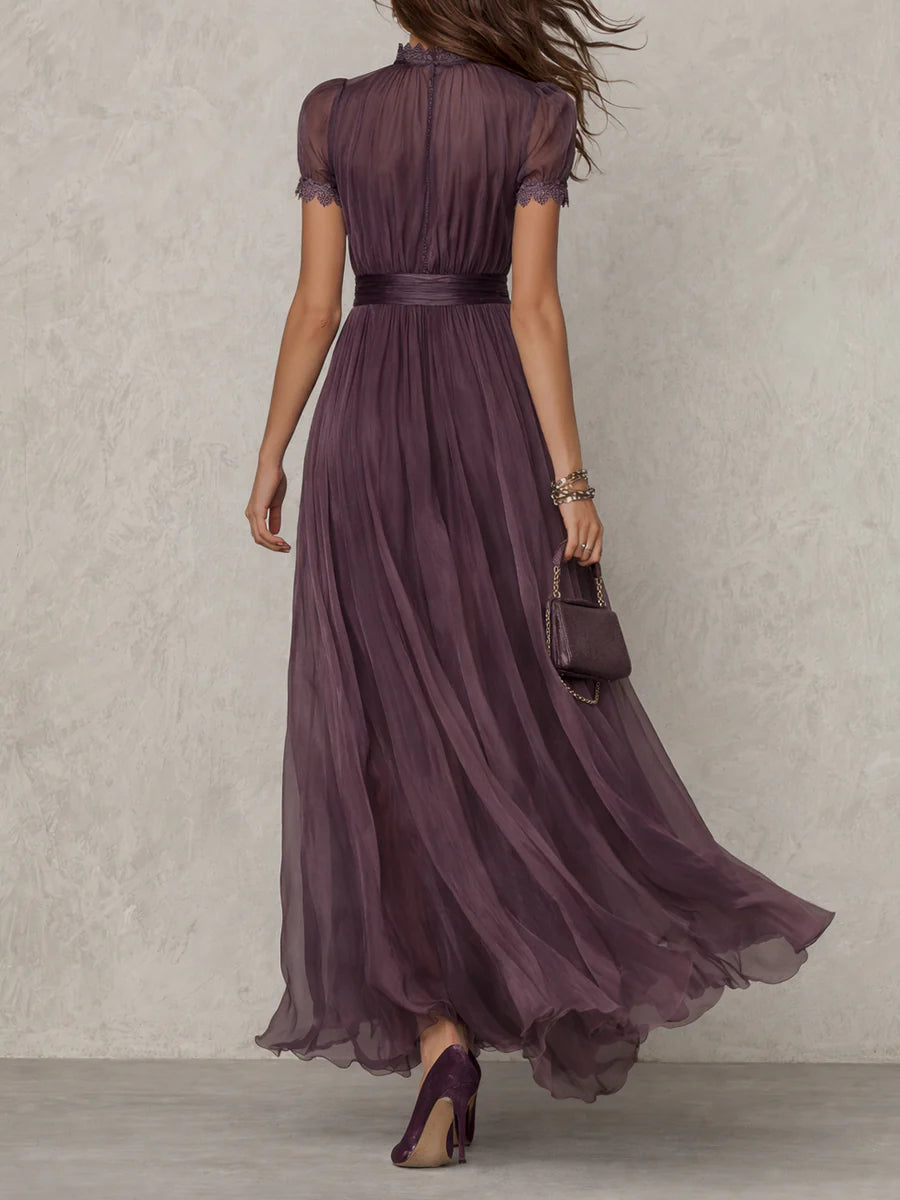 Skylar | Long Dress in Luxurious Fabric Unmatched Elegance