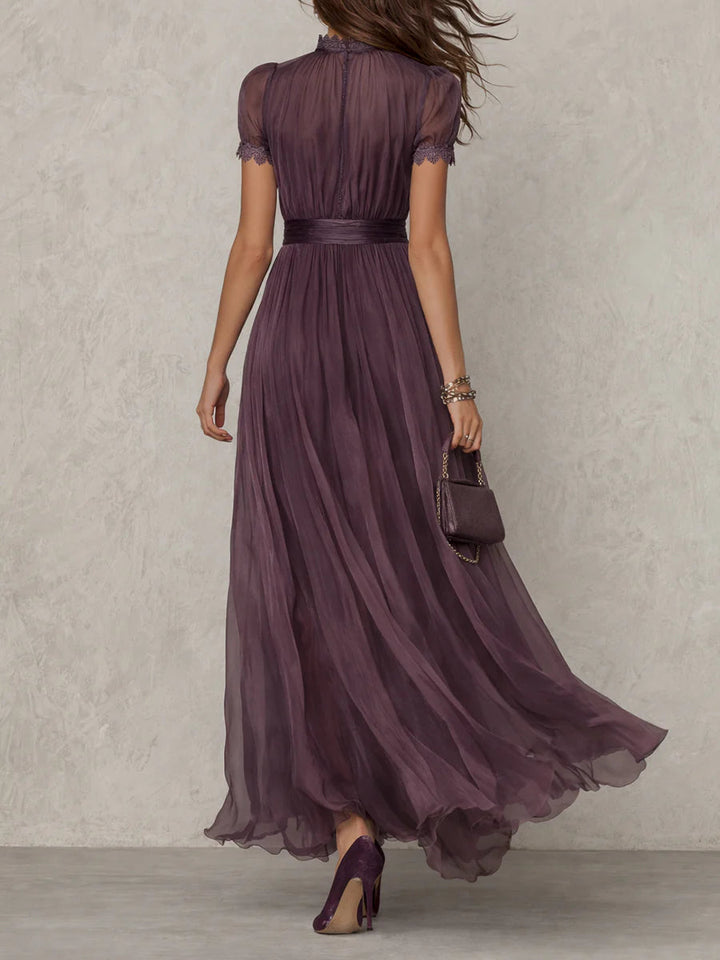 Skylar | Long Dress in Luxurious Fabric Unmatched Elegance