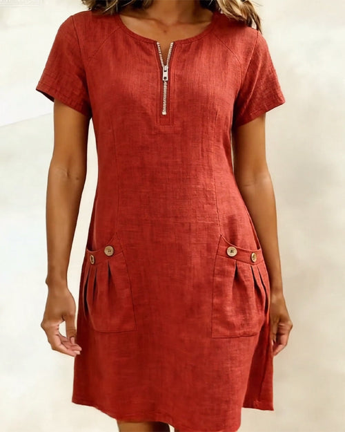 Alma | Zipper Dress