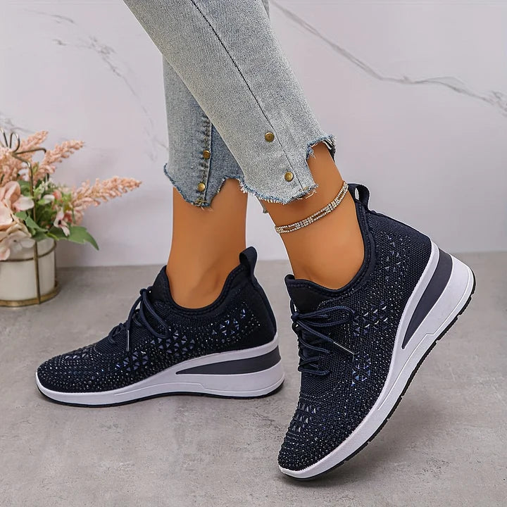 Assina | Comfortable trainers with rhinestone details