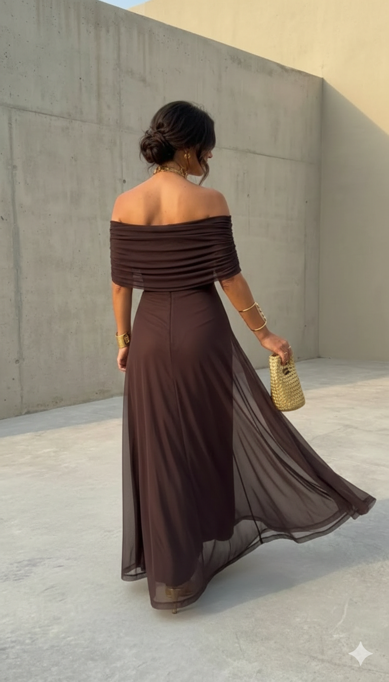 Uma - Elegant long flowing dress