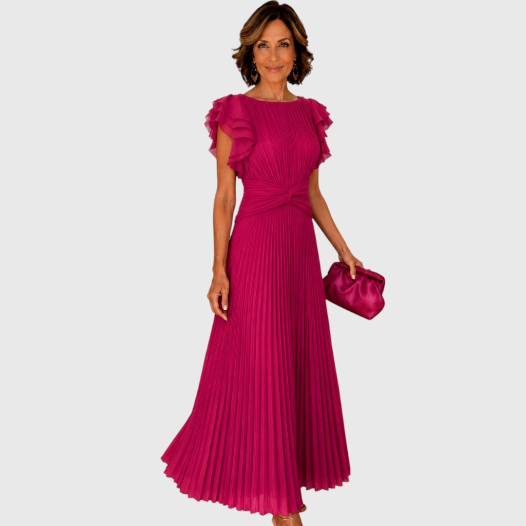 Karolinela | Pleated Maxi Dress