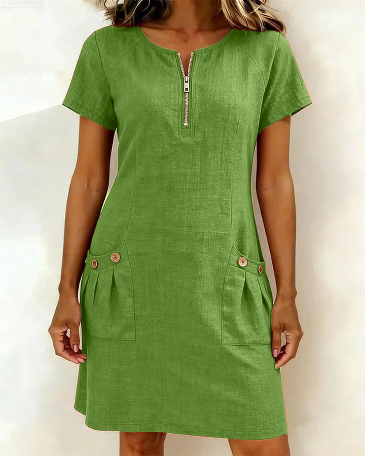 Alma | Zipper Dress