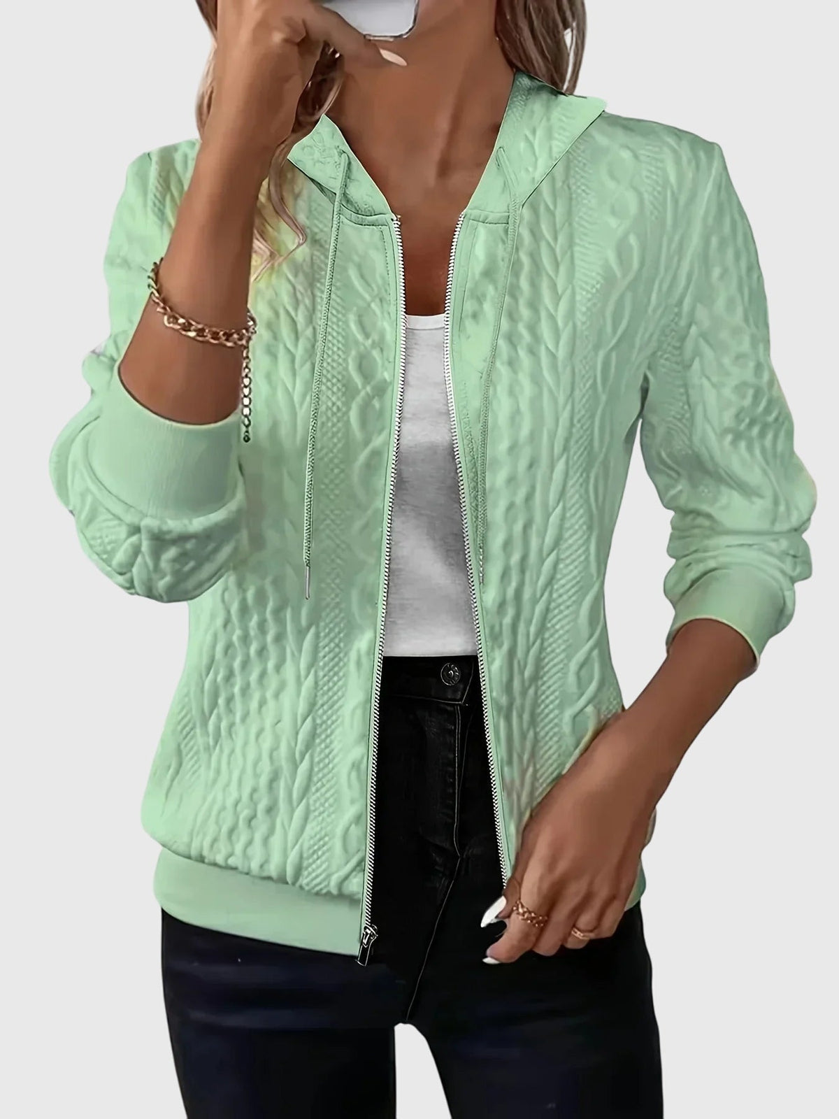 Lena | Zip-Up Hoodie