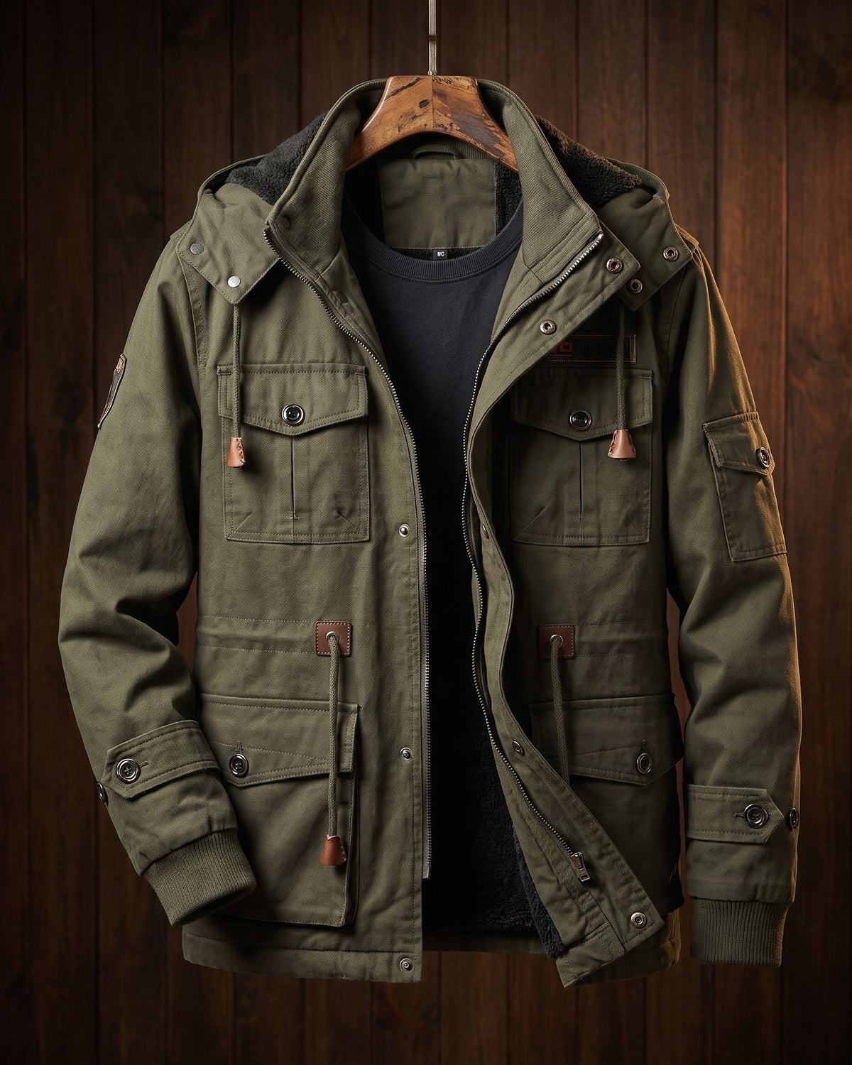 Oscar Cotton Military Jacket