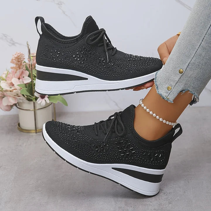 Assina | Comfortable trainers with rhinestone details