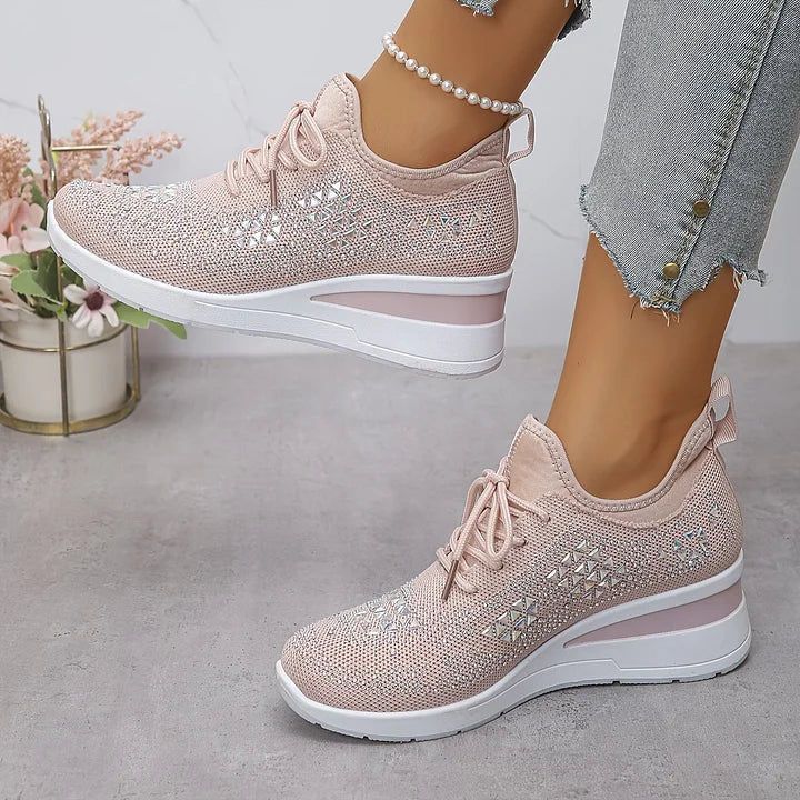 Assina | Comfortable trainers with rhinestone details
