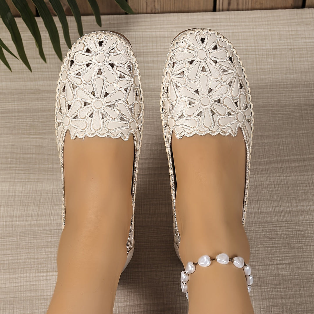 Fleurie | PERFORATED ORTHOPAEDIC BALLET FLATS