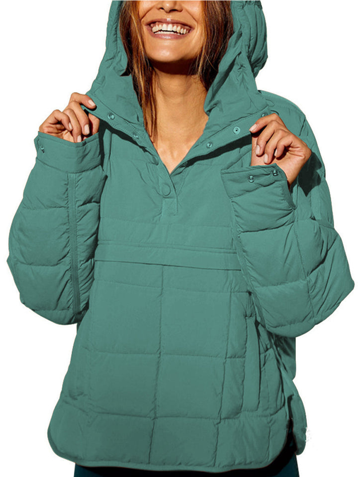 OLIVIA – Oversized Cozy Hooded Jacket