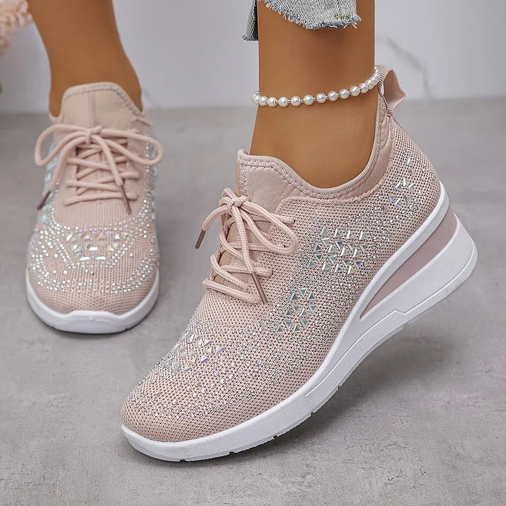 Assina | Comfortable trainers with rhinestone details