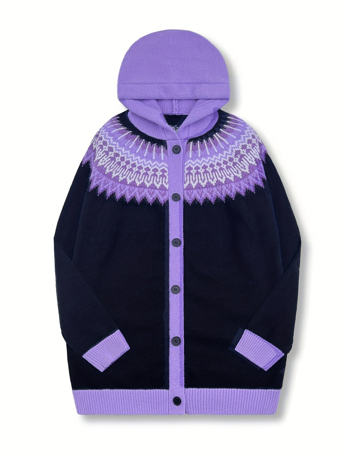 Gulnur Hooded Knit Jumper