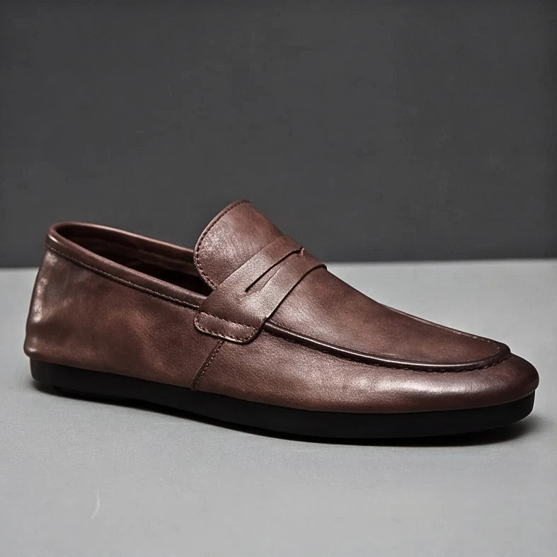 Slavano Leather Loafers