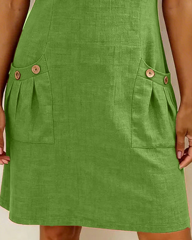 Lina | Everyday Linen-Feel Dress