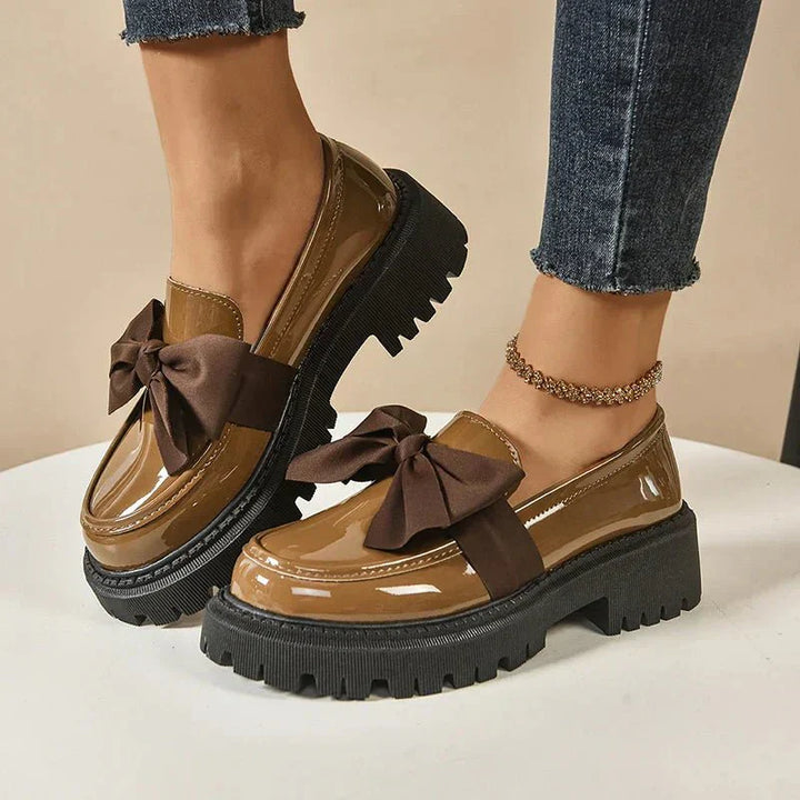 VALERY - Glossy Chic Loafers