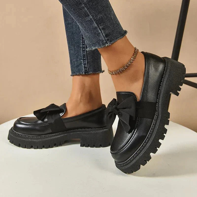 VALERY - Glossy Chic Loafers