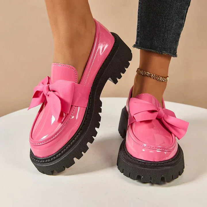 VALERY - Glossy Chic Loafers