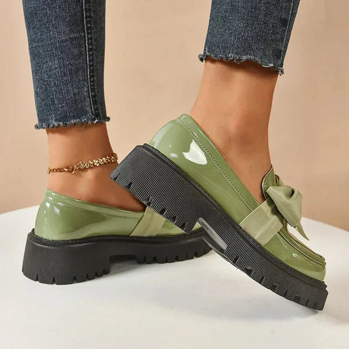 VALERY - Glossy Chic Loafers