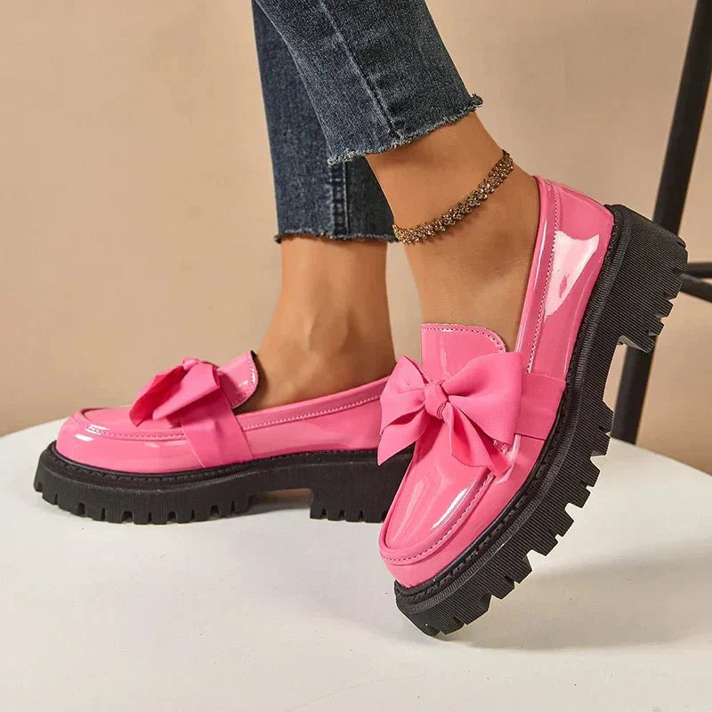 VALERY - Glossy Chic Loafers