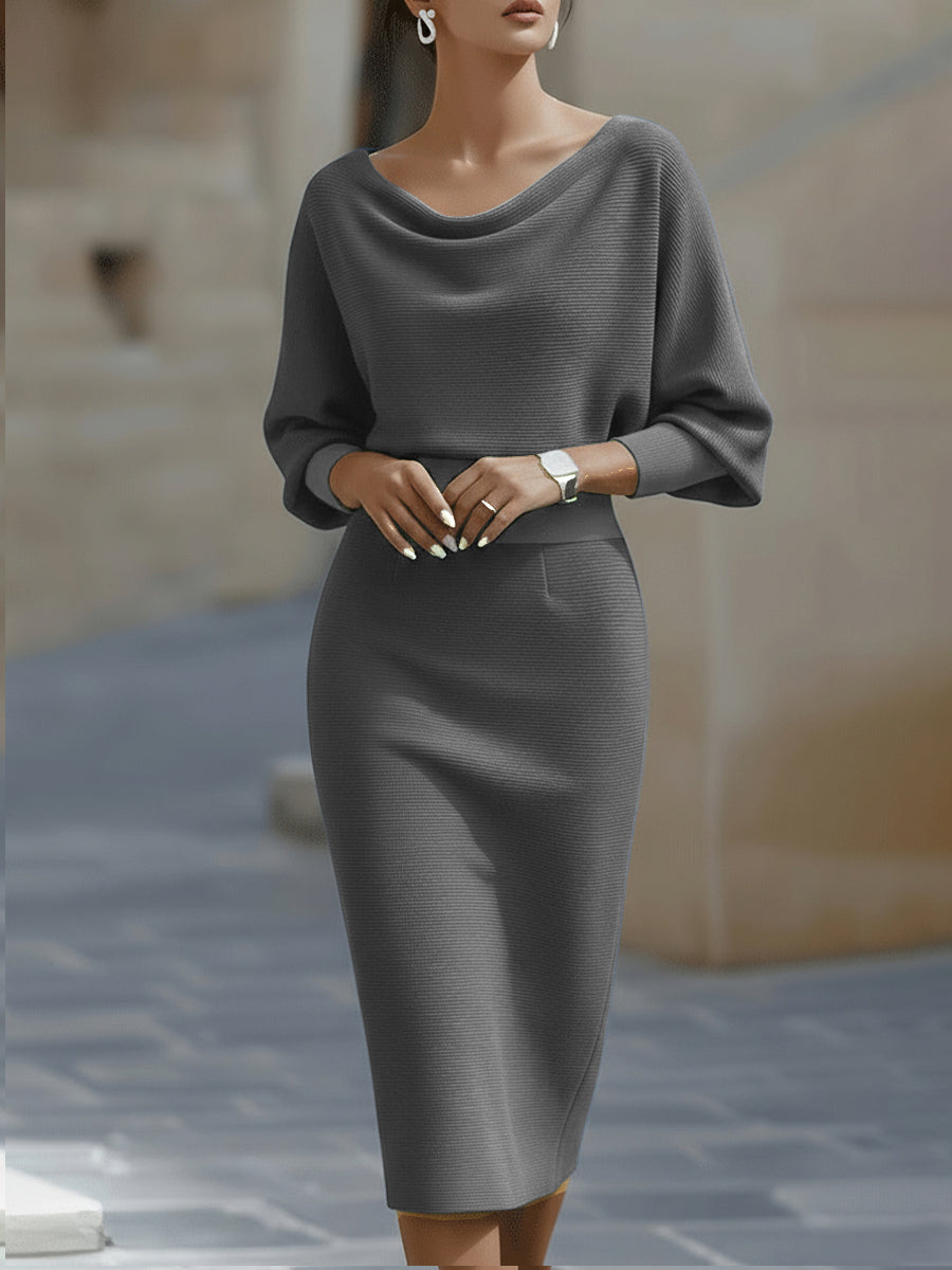Lyvia - Elegant Everyday Midi Dress