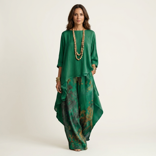 Cariola | Asymmetric Two-Piece Set