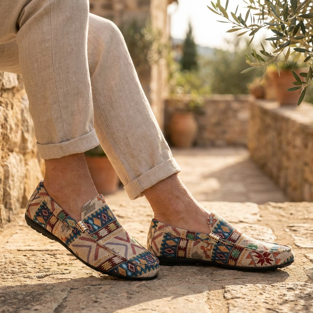 Salvatore | Men's Woven Loafers