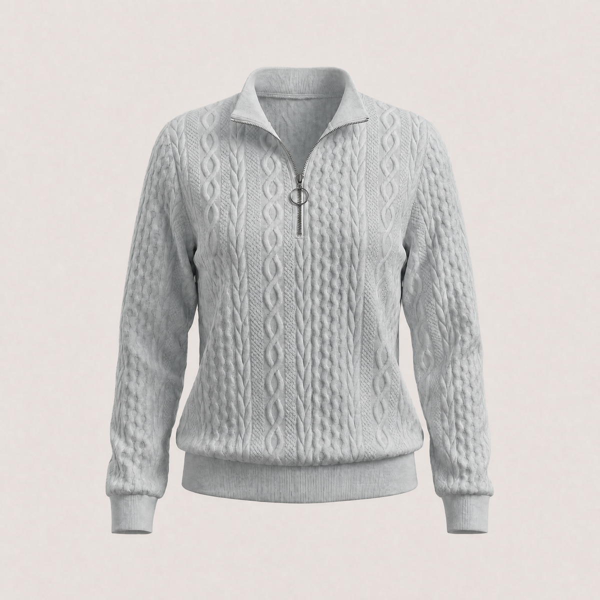 Amy Zip-Detail Jumper