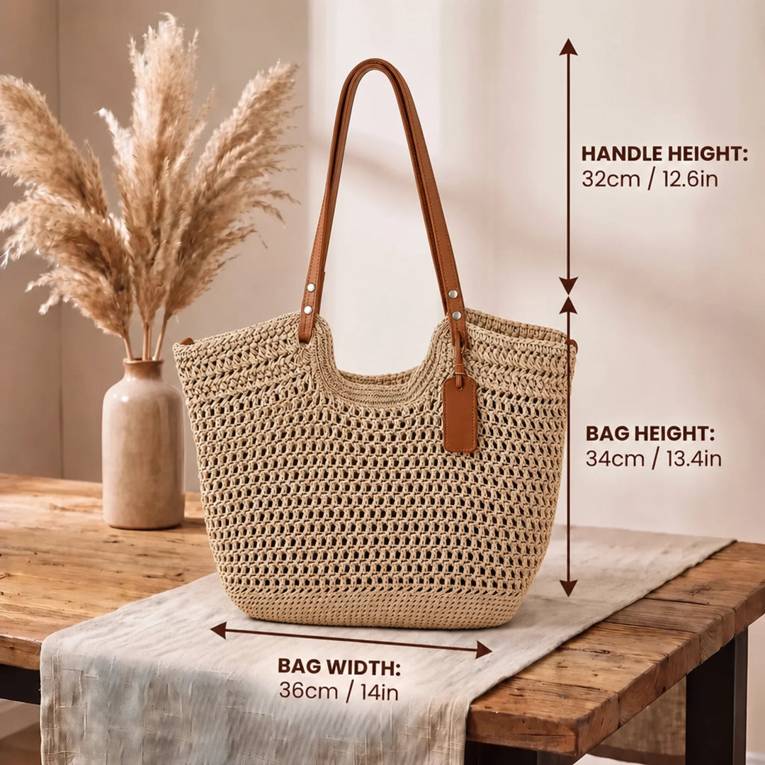 Clare | Handwoven Crochet Tote Bag