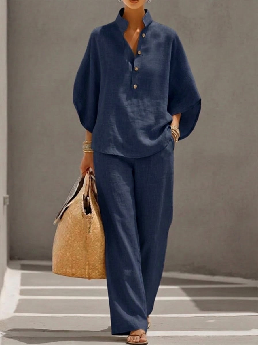 Ariel - Elegant Batwing Sleeve set