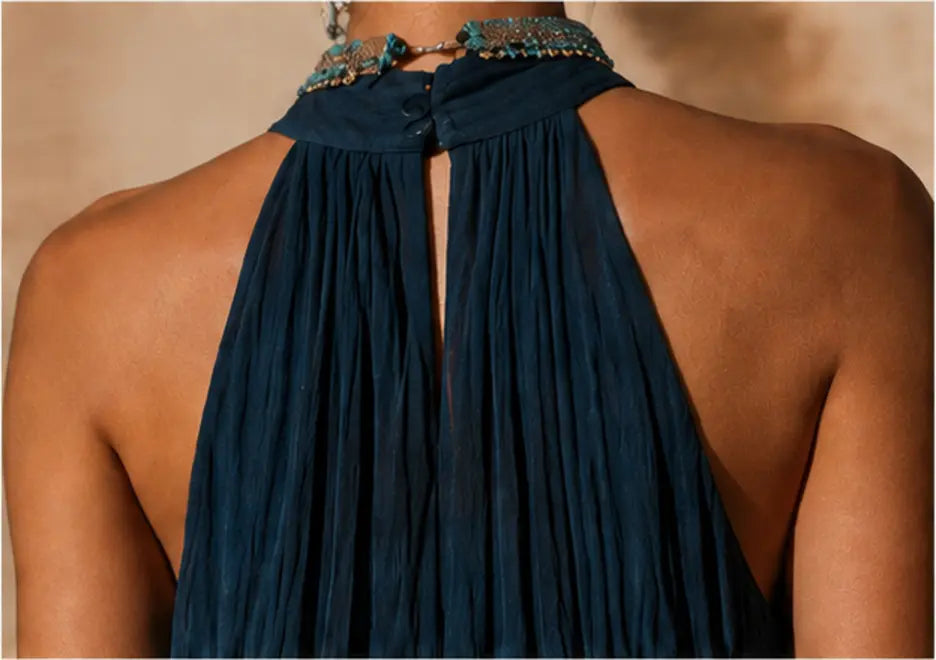 Paula | Halter Ombre Maxi Dress