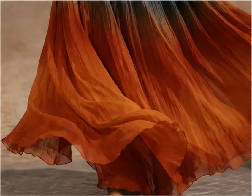 Paula | Halter Ombre Maxi Dress