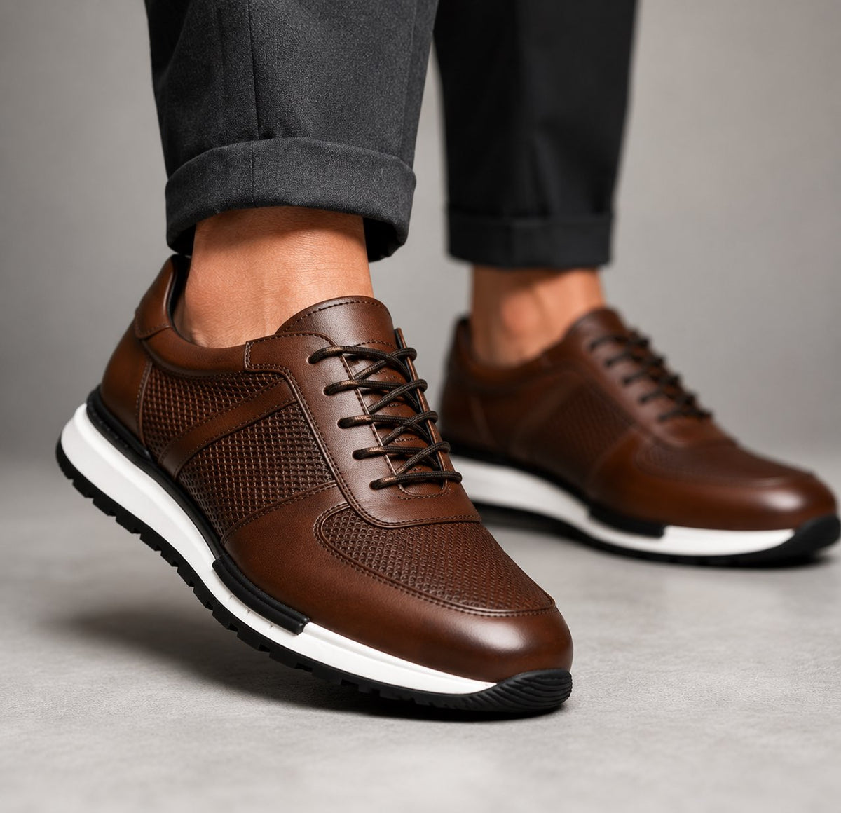 David Miller | Leather Sneakers