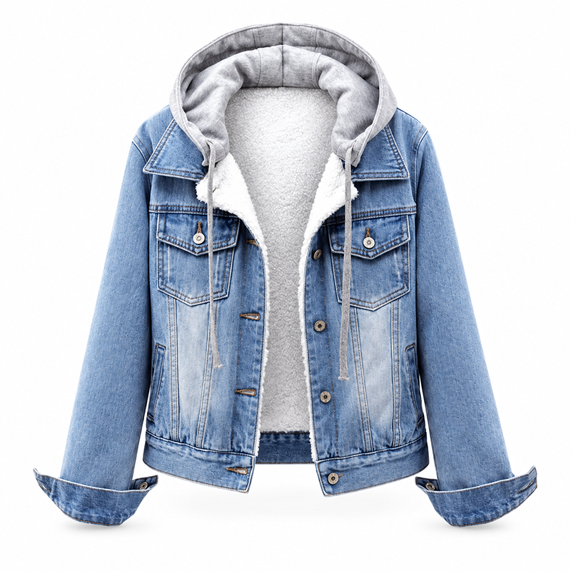 Rowan Hooded Denim Jacket