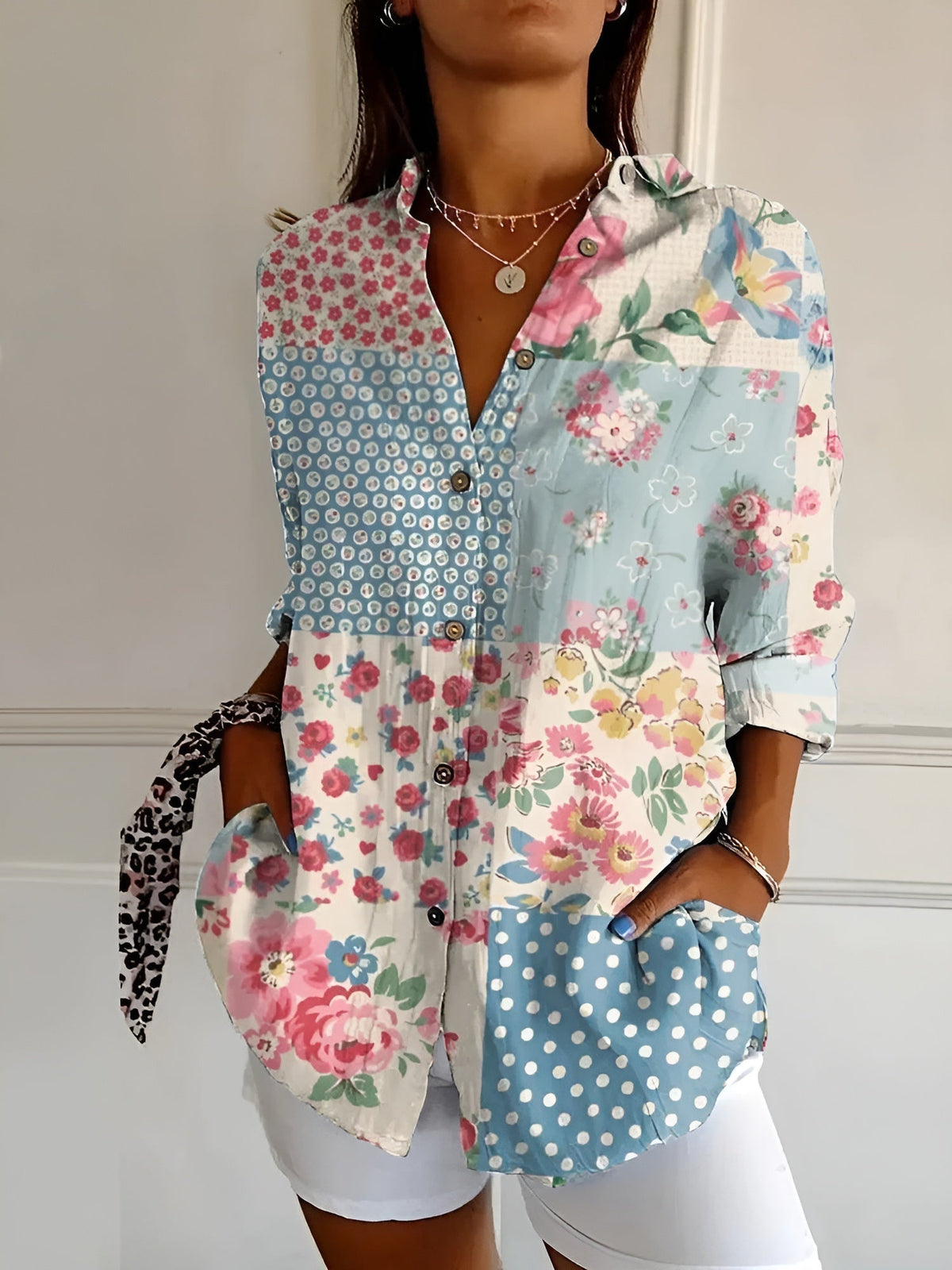 Melodie Floral Button Shirt