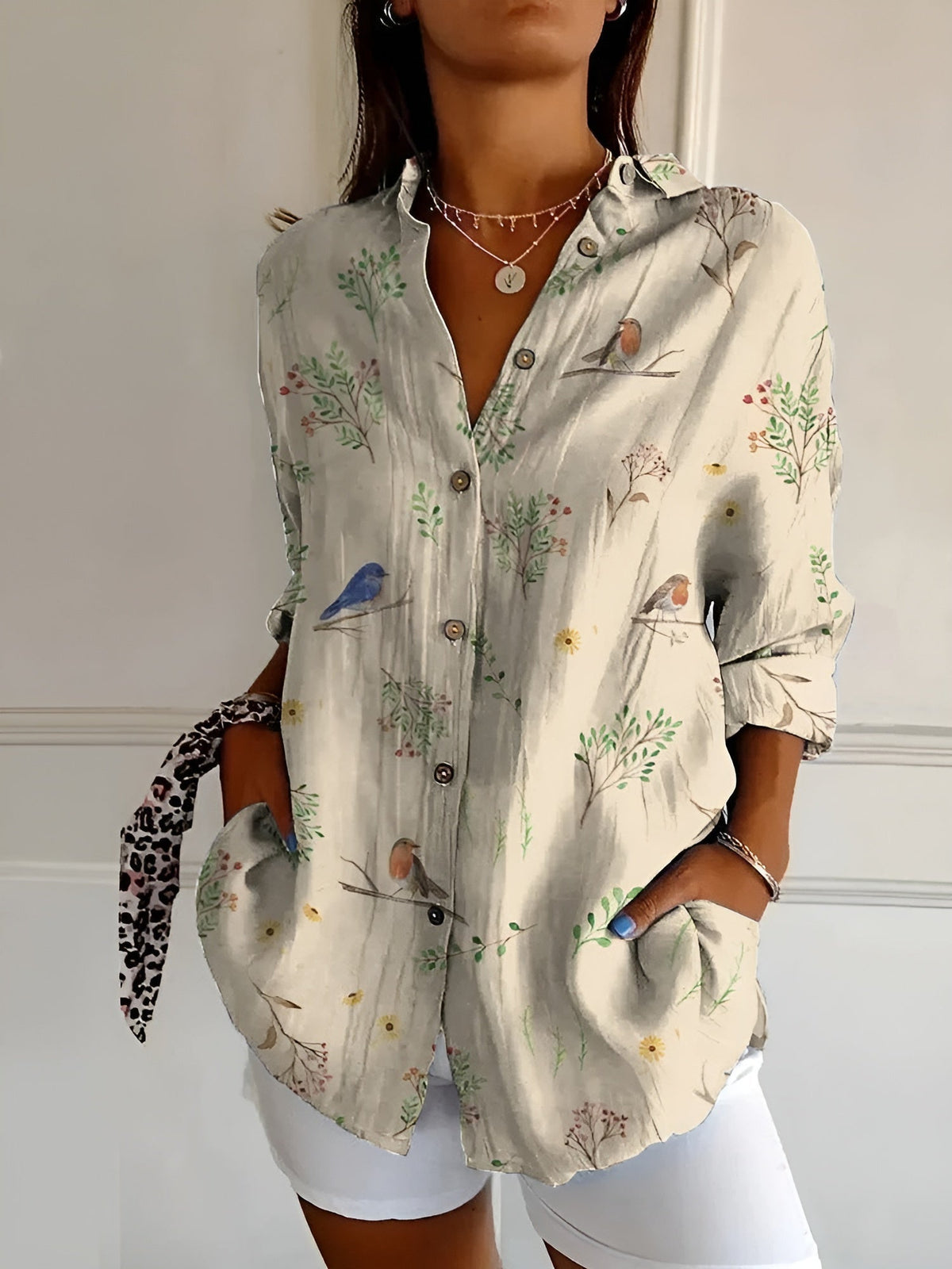 Melodie Floral Button Shirt