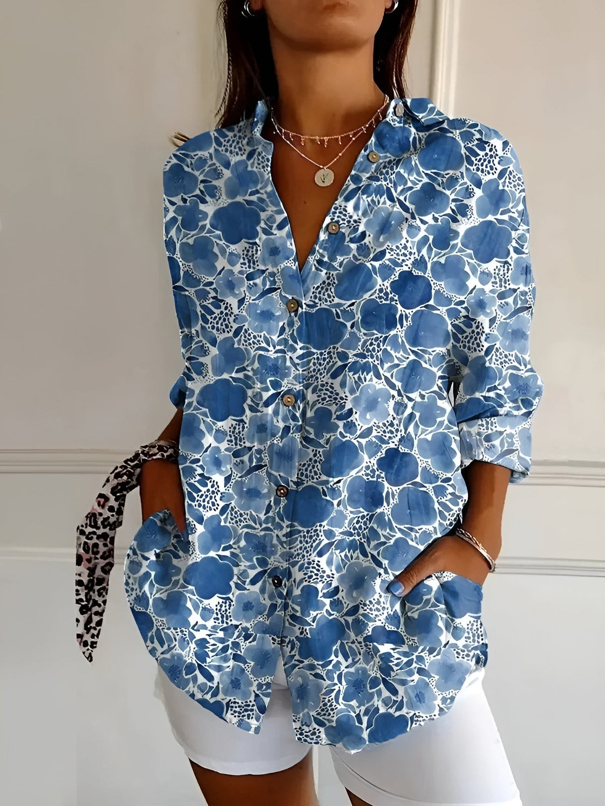 Melodie Floral Button Shirt
