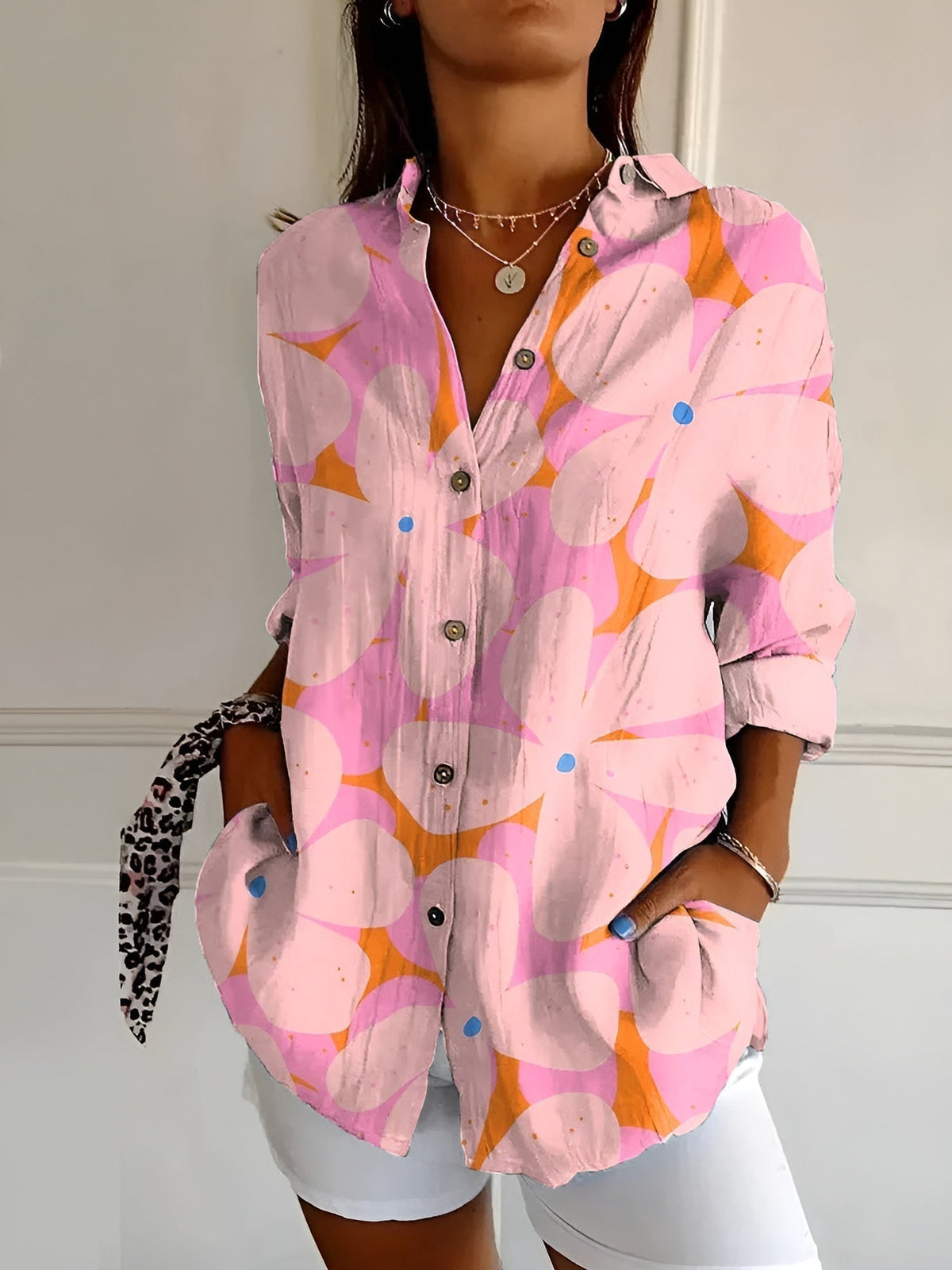 Melodie Floral Button Shirt