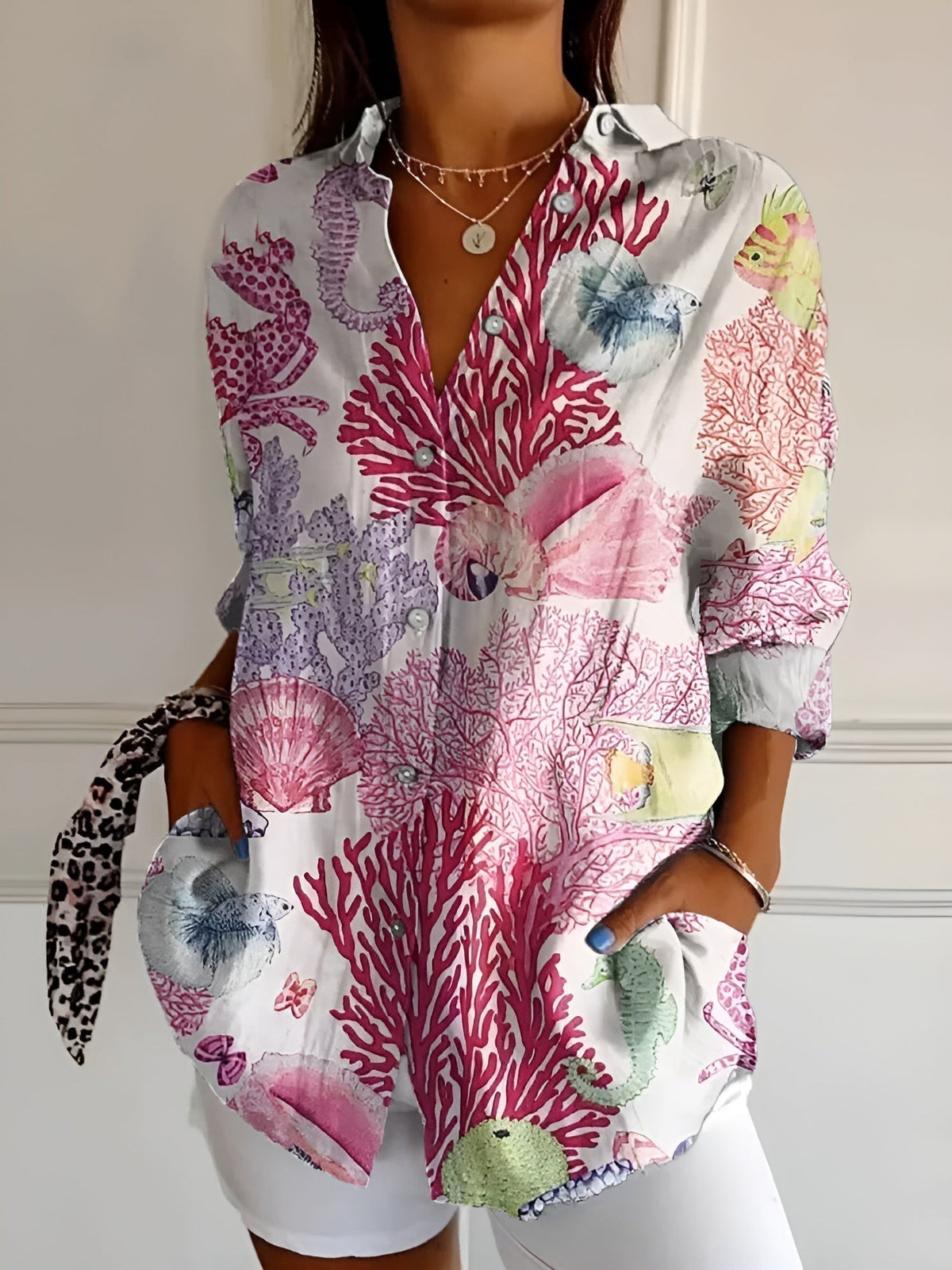 Melodie Floral Button Shirt