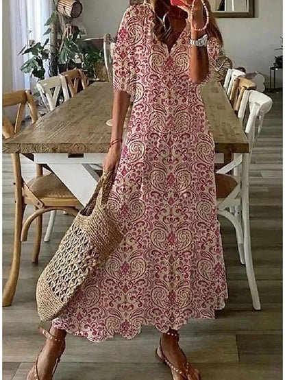 Anita - Effortless Boho Dress with Flattering Fit