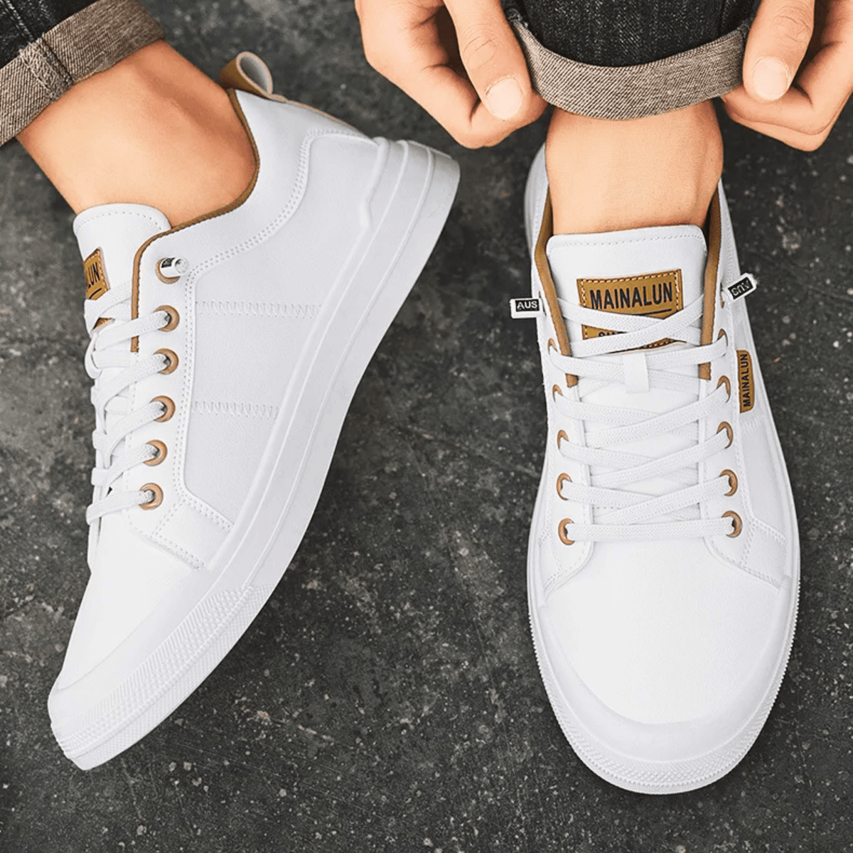 Harrington | Leather Trainers