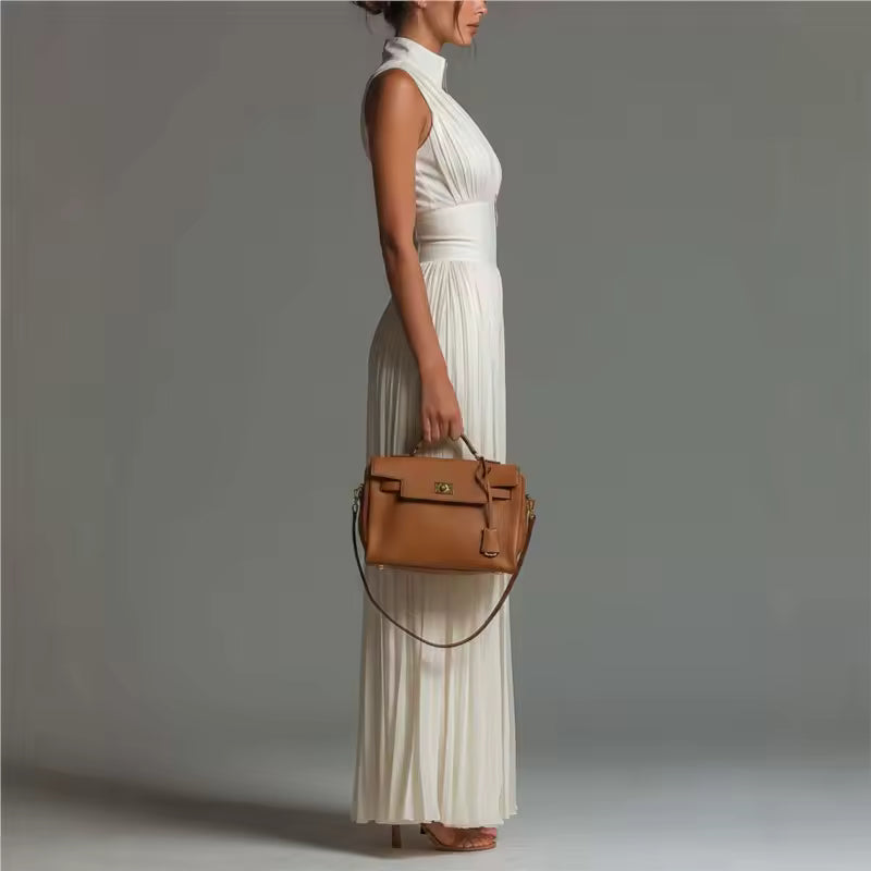 V-NECK JUMPSUIT WITH DEFINED WAIST